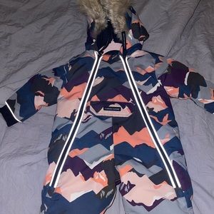 Canada Goose Baby Alamo Snowsuit Print